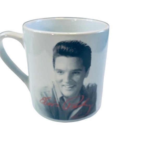 JUST FOR YOU ELVIS PRESLEY SIGNATURE PRODUCT COLLECTIBLE MUG - Picture 2 of 7